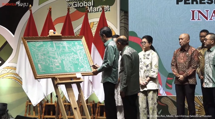 Presiden Jokowi Buka Pameran Inacraft on October 2023